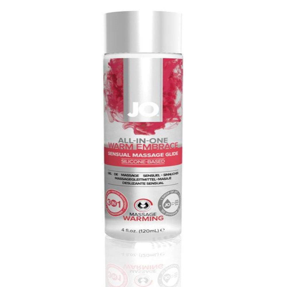 System Jo JO Sensual Silicone Based Personal Massage Glide 120ml Premium Lubricant - - Silicone Based Lubes