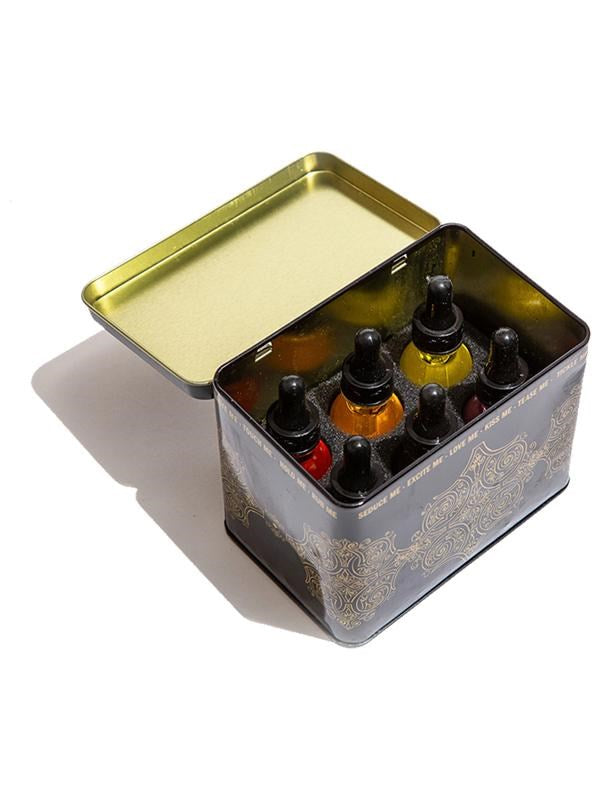 Kama Sutra Oil Of Love Collections Set 6 Flavoured Warming Massage Oils - - Bath and Intimate Fragrances