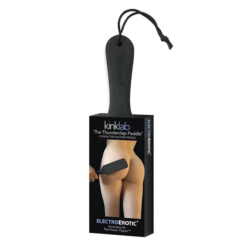 The Stockroom KinkLab The Thunderclap Paddle Electro Impact Play - - Paddles And Slappers