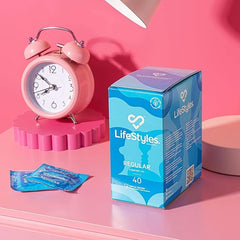 LifeStyles Healthcare Regular 40 Pack Condoms - - Condoms