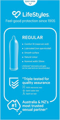 LifeStyles Healthcare Regular 40 Pack Condoms - - Condoms