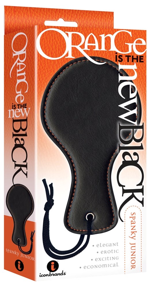 Icon Brands Orange is The New Black Spanky Junior Paddle BDSM Impact Play - - Paddles And Slappers
