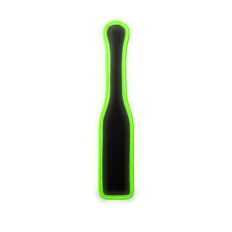 Shots Toys OUCH! Glow in Dark Paddle Luminescent BDSM Impact Play - - Paddles And Slappers