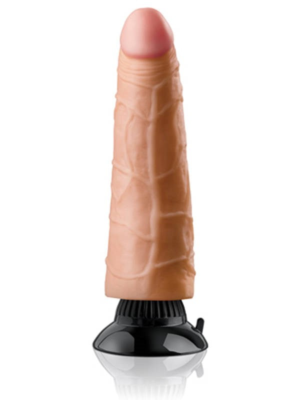 Pipedream Real Feel Deluxe No. 3 Vibrating Dildo 7 Inch Realistic - - Vibrating Dildos