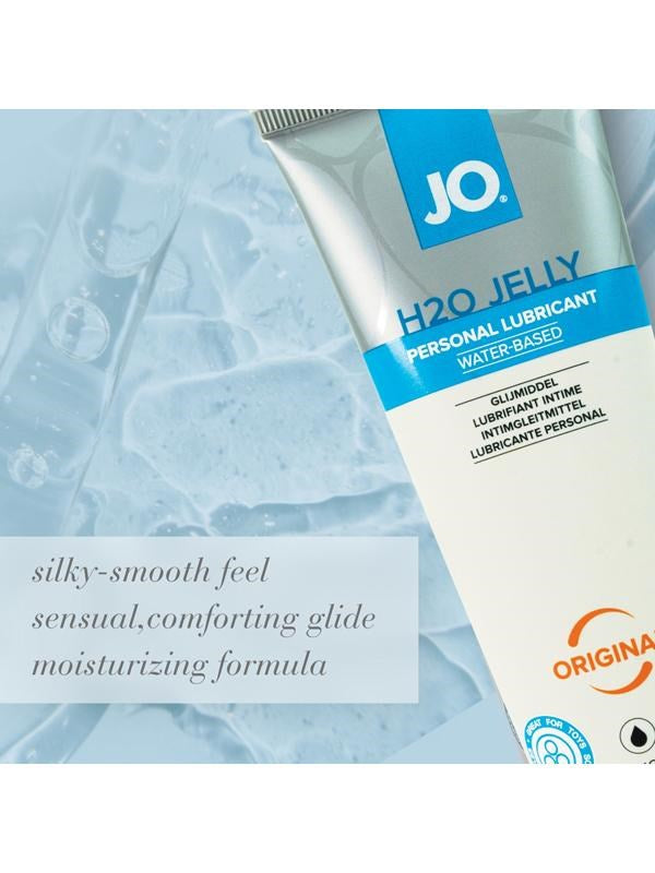 System Jo System JO H20 Water Based Jelly Original Lubricant 120ml Silky Glide - - Water Based Lubes