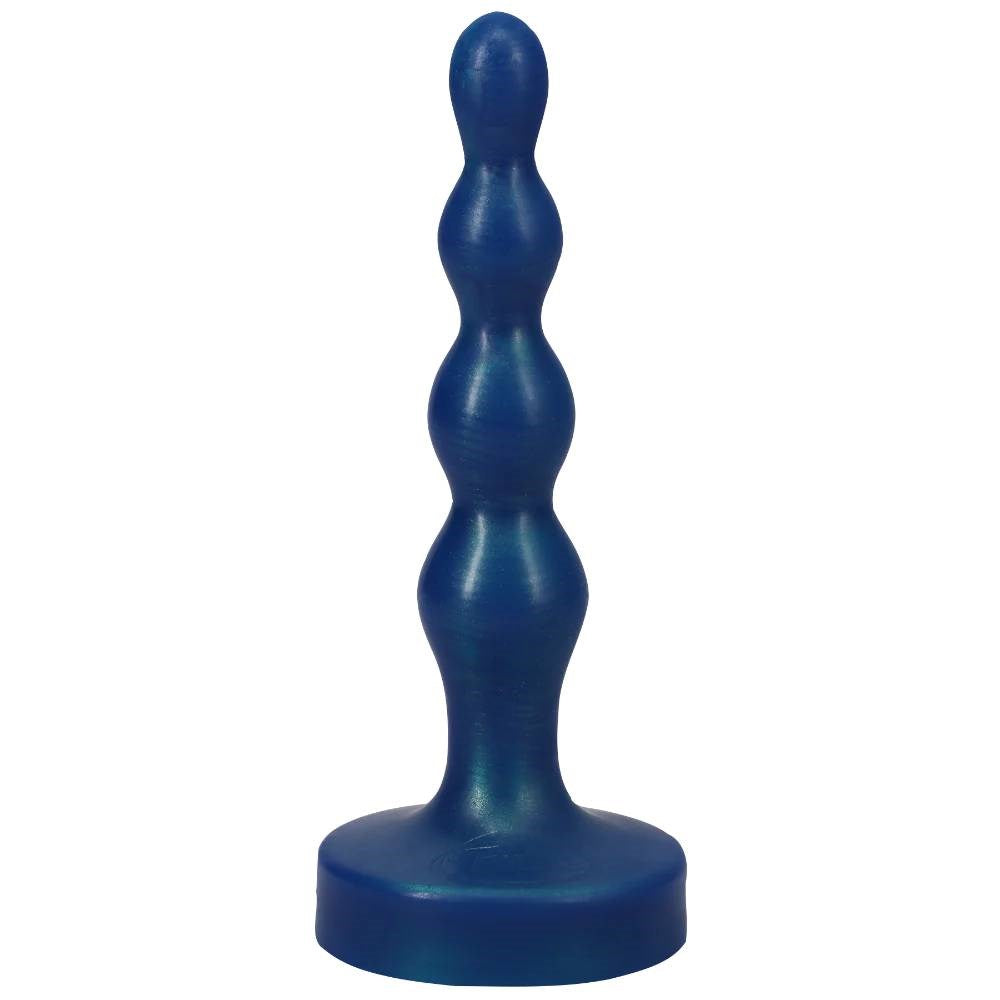 Tantus Ripple Anal Plug Small Graduated Design Premium Silicone Butt Plug - - Butt Plugs