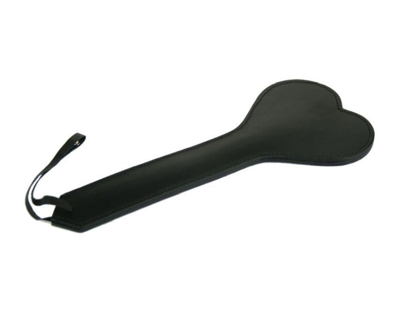 Hells Couture The Rimba Heart Discipline Paddle BDSM Impact Play - - Paddles And Slappers