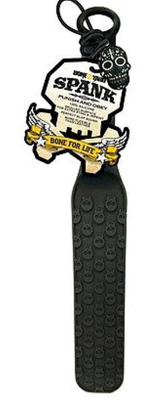 C1R Releasing The Spank Paddle Silicone Impact Sex Toy with Skull Design - - Paddles And Slappers