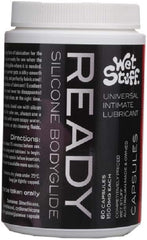 Wet Stuff Ready Silicone Bodyglide 60 Capsules Jar - - Silicone Based Lubes