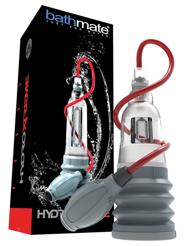 Bathmate Hydroxtreme3 Hydro Pump Kit Clear Penis Enhancement System - - Penis Pumps And Stretchers