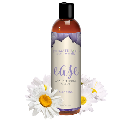 Intimate Earth Ease Relaxing Bisabolol Anal Silicone 120ml Premium Lubricant - - Anal Lubes