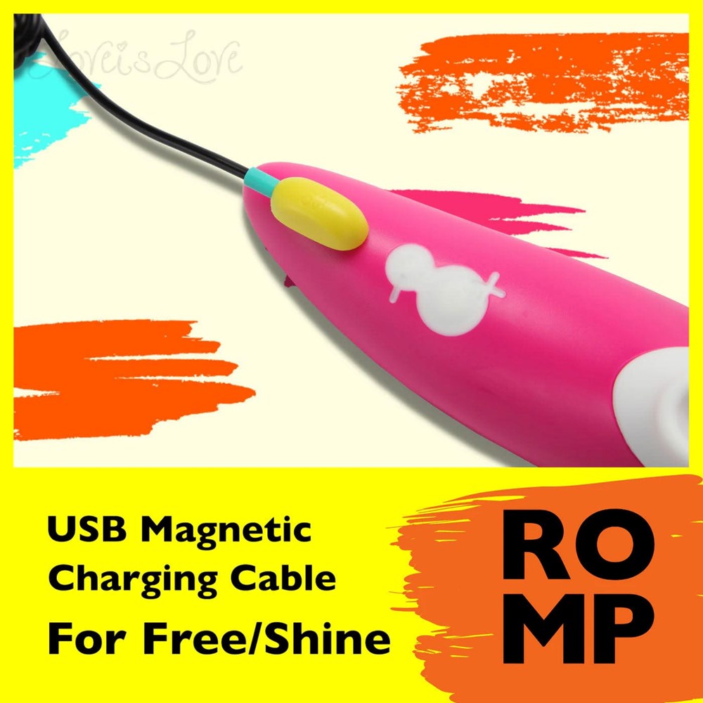 WOW Tech Romp Magnetic for Romp FreeShineSwitch Accessories Cable USB Charging - - Vibrator Accessories