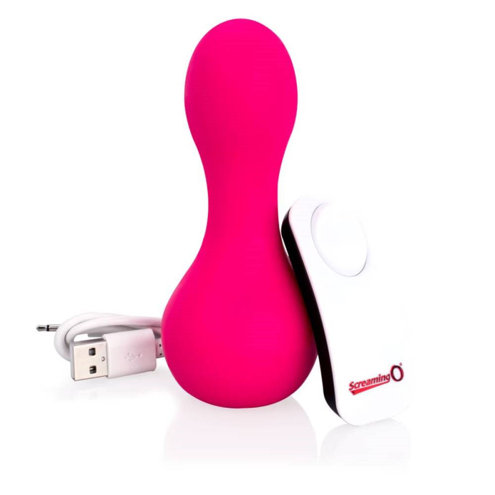 Screaming O Moove Remote Control Flexible Vibrator with 40ft Range - - Remote Control Vibrators