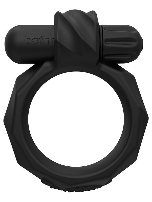 Bathmate Maximus Vibe 55 Vibrating Cock Ring with 10 Vibration Modes - - Cock Rings