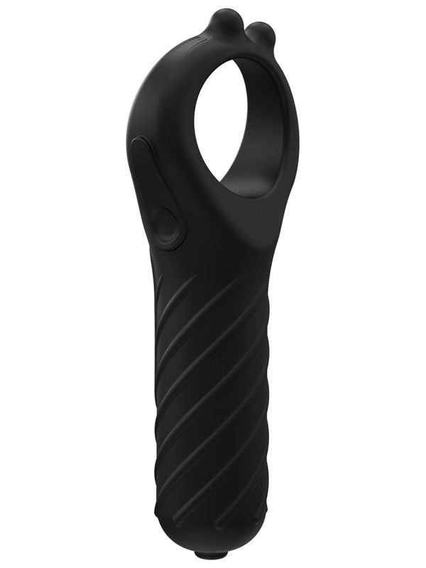 Bathmate Vibe Edge Head Tickler with 10 Vibration Modes and USB Charging - - Clit Ticklers and Pulsators