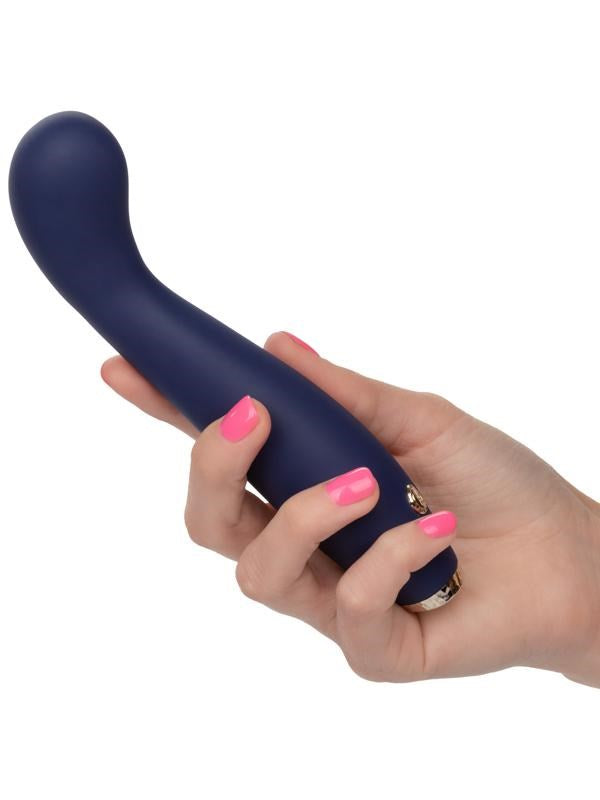 California Exotics Chic Peony G Spot Vibrator Blue Dual Motor - - G-Spot Vibrators