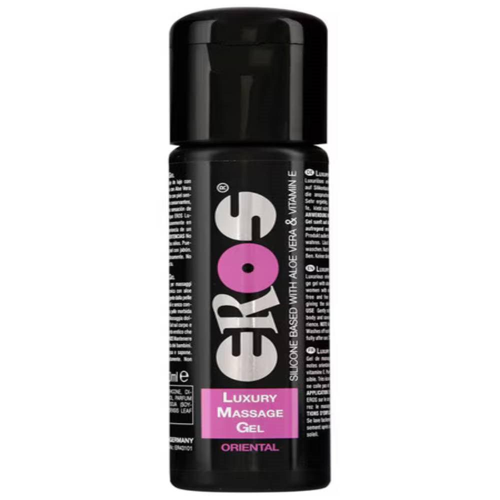 Eros Luxury Flavoured Massage Gel 100 ml Silicone Based Formula - - Bath and Intimate Fragrances