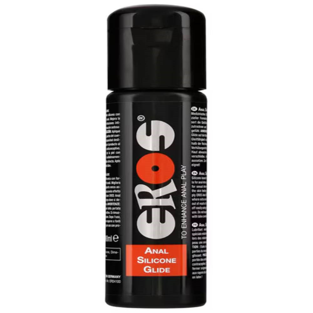 Eros Silicone Based Anal Glide Premium Long Lasting Lubrication - - Anal Lubes