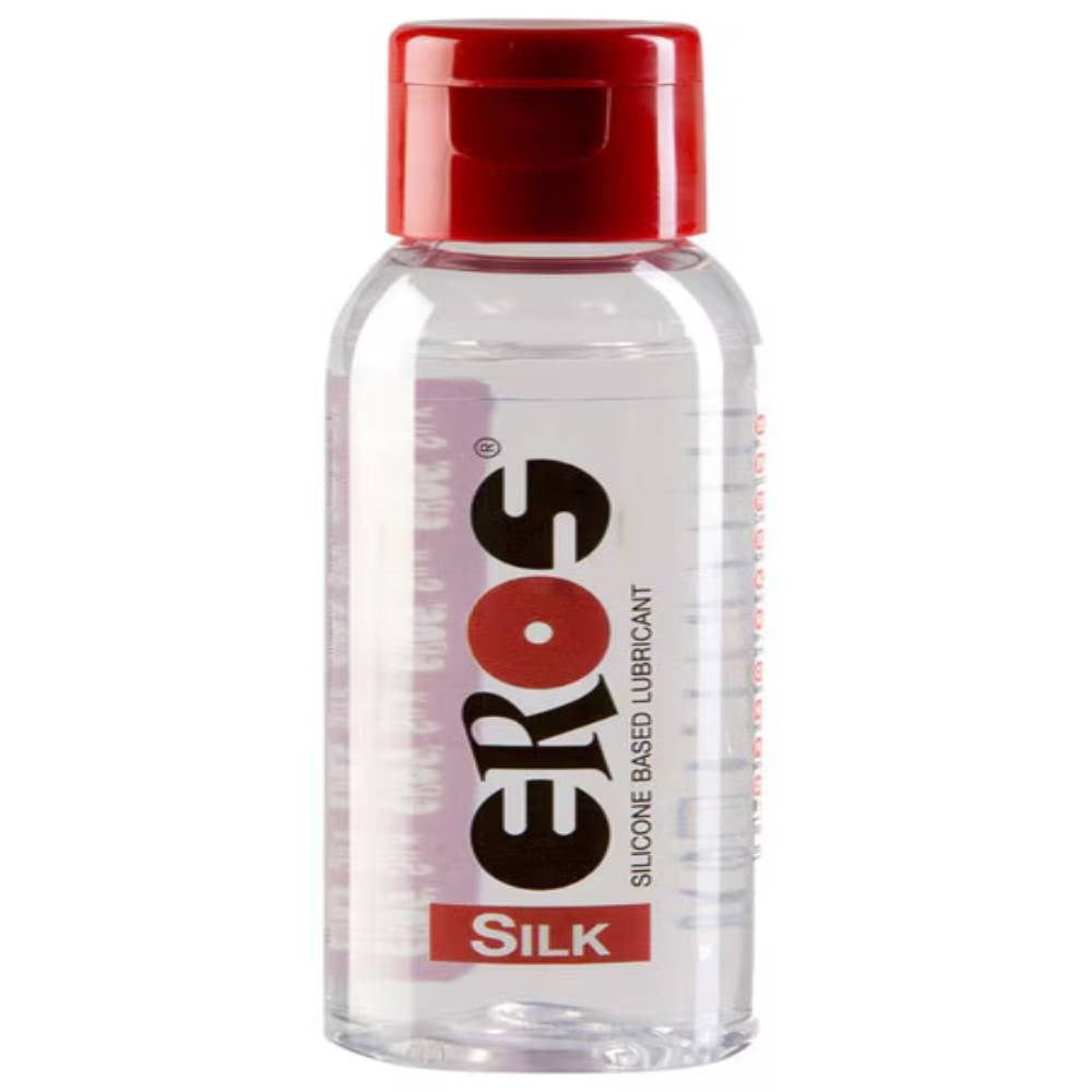 Eros SILK Silicone Based Lubricant Bottle Long Lasting Premium - - Silicone Based Lubes