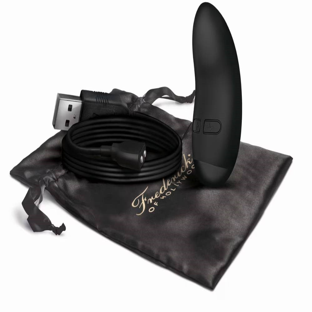 Fredericks of Hollywood Rechargeable Lay On Vibrator with 9 Functions - - Personal Massagers