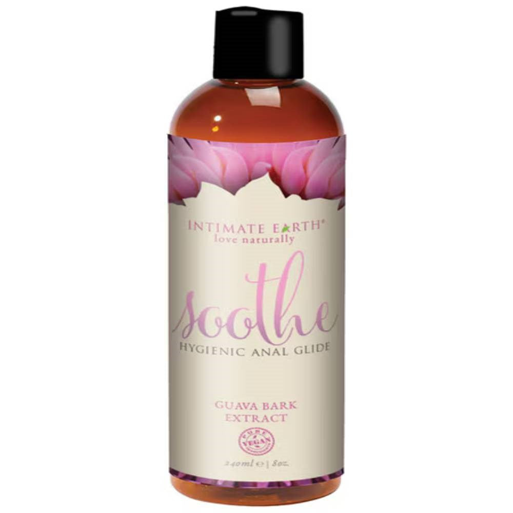 Intimate Earth Soothe Anti Bacterial Anal Sex Glide with Guava Bark Extract - - Anal Lubes