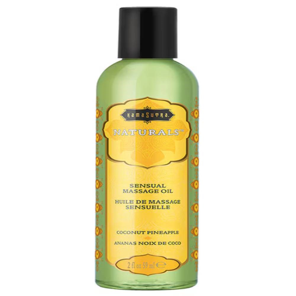 Kama Sutra Naturals Ingredients Massage Oil 2 fl oz Natural Sensual Enhancement - - Massage Oils and Lubricants