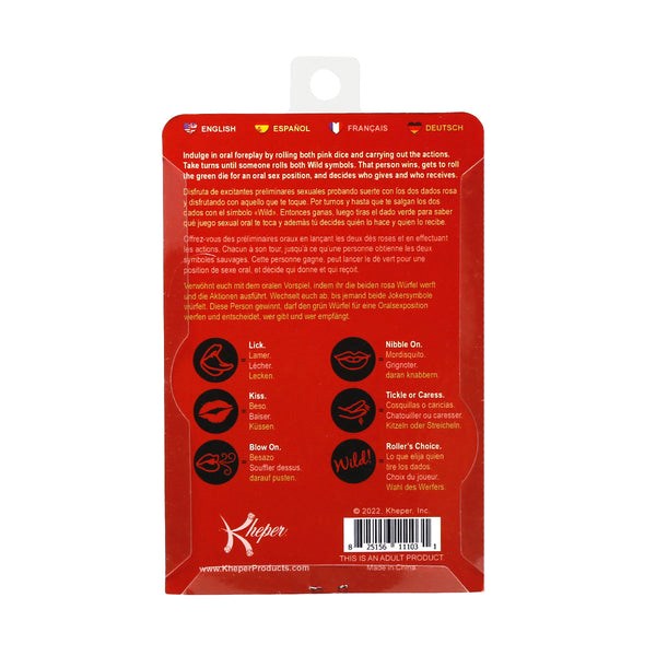 Kheper Games Glow In The Dark Oral Sex Dice - - Sex Games, Coupons and Tricks