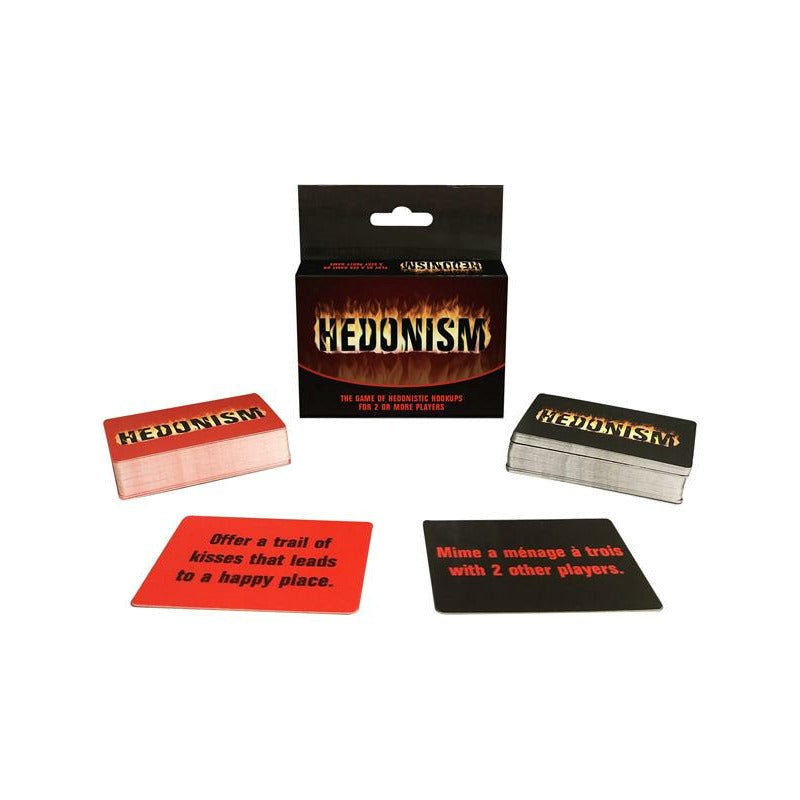 Kheper Games Hedonism Card Game with Stickers - - Sex Games, Coupons and Tricks