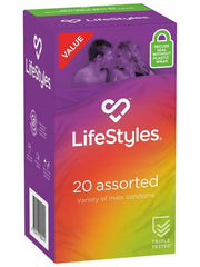 LifeStyles ASSORTED Condoms 20s - - Condoms
