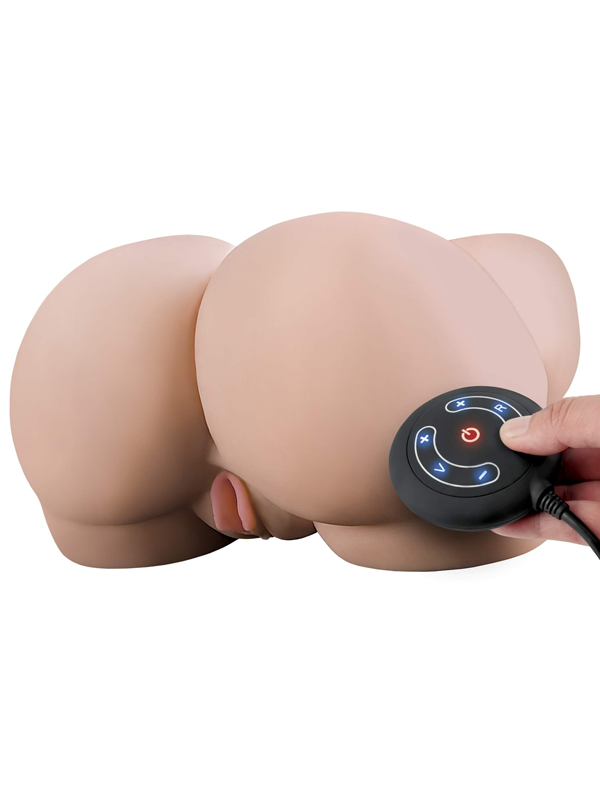 Doc Johnson Main Squeeze Signature Strokers Skye Blue Ultraskyn Pocket Pussy - - Masturbators and Strokers