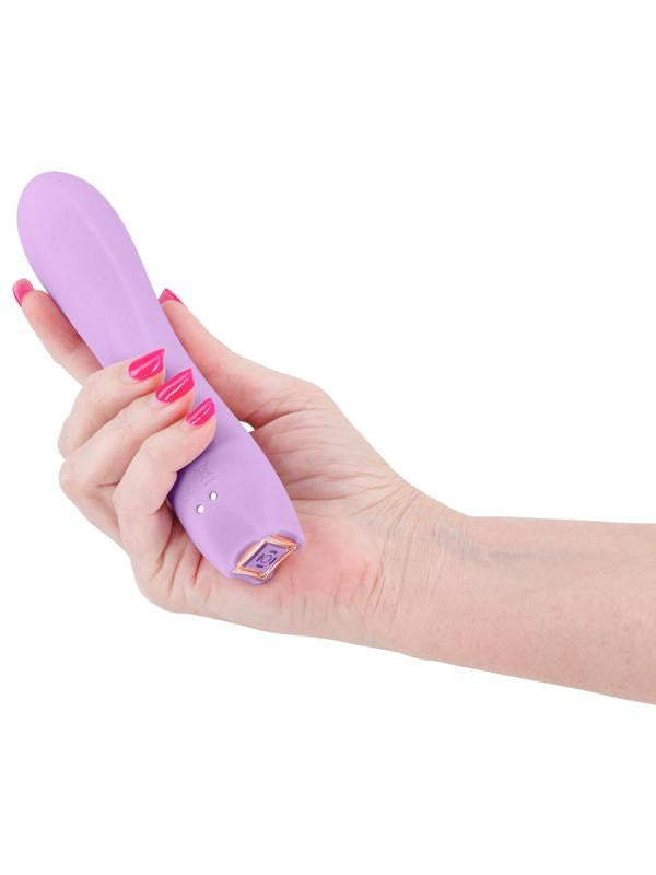 NS Novelties Obsession Romeo Thruster Vibrator Light Purple with Thrusting Action - - G-Spot Vibrators