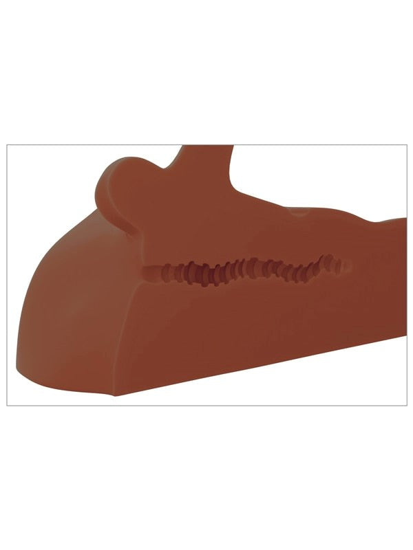 Pipedream Products PDX Plus Perfect Ride Dildo And Male Masturbator Brown - - Masturbators and Strokers