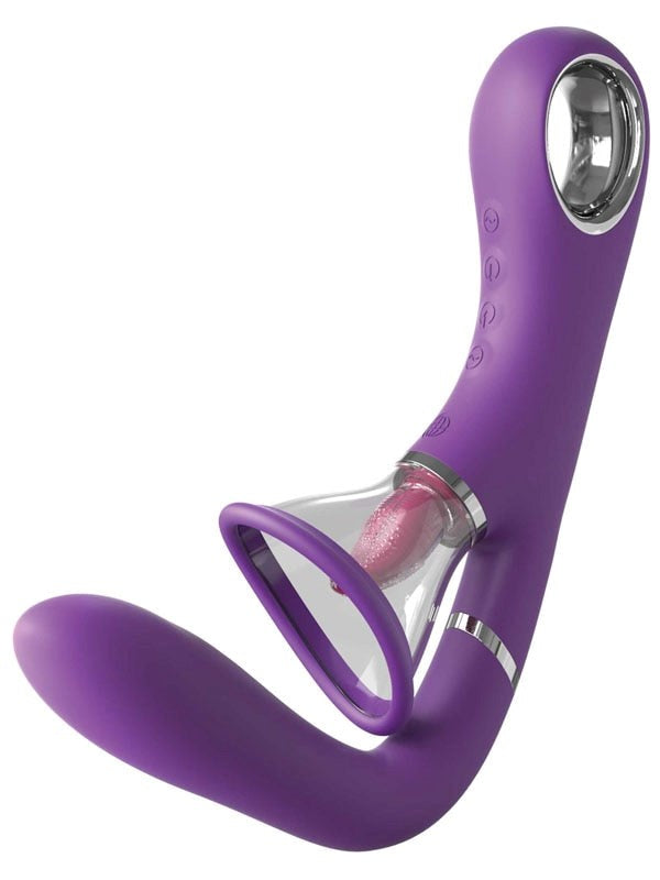 Pipedream Products Fantasy For Her Ultimate Pleasure Pro Vibrating Stimulator - - Rabbit Vibrators