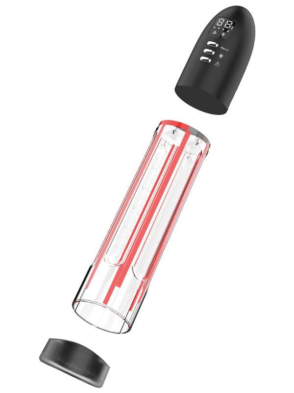 TheraPump LED Therapy Penis Pump with 120 LEDs and Digital PSI Control - - Pumps, Extenders and Sleeves