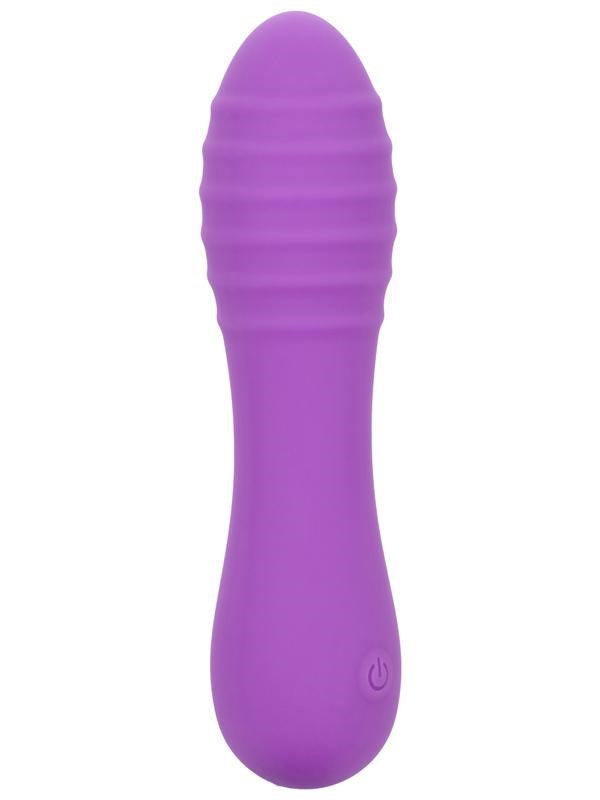 California Exotics Bliss Liquid Silicone Ripple Vibrator - - G-Spot Vibrators