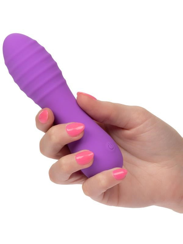California Exotics Bliss Liquid Silicone Ripple Vibrator - - G-Spot Vibrators
