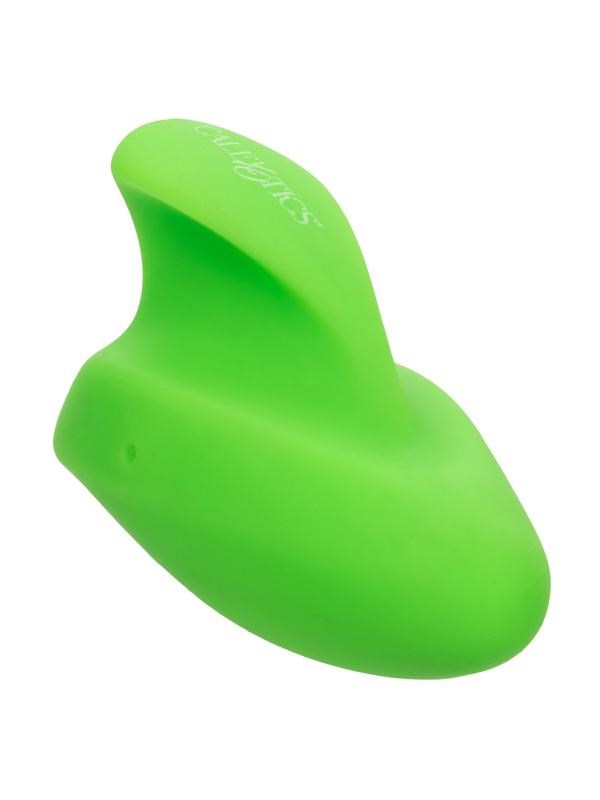California Exotics Neon Ecstasy Finger Vibrator with USB Charging - - Finger and Tongue Vibrators