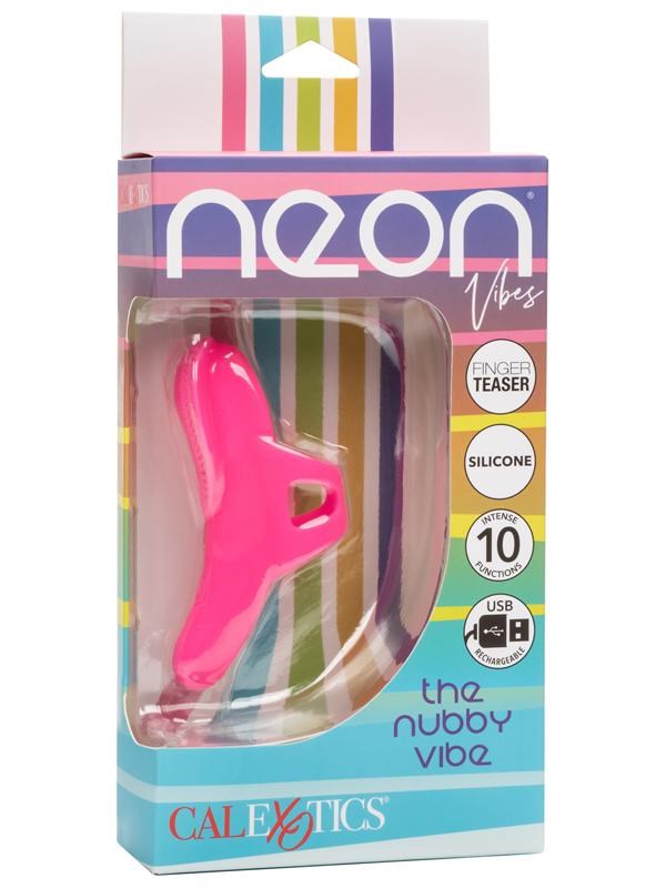 California Exotics Neon Vibes The Nubby Bullet Vibrator USB Rechargeable - - Bullet Vibrators