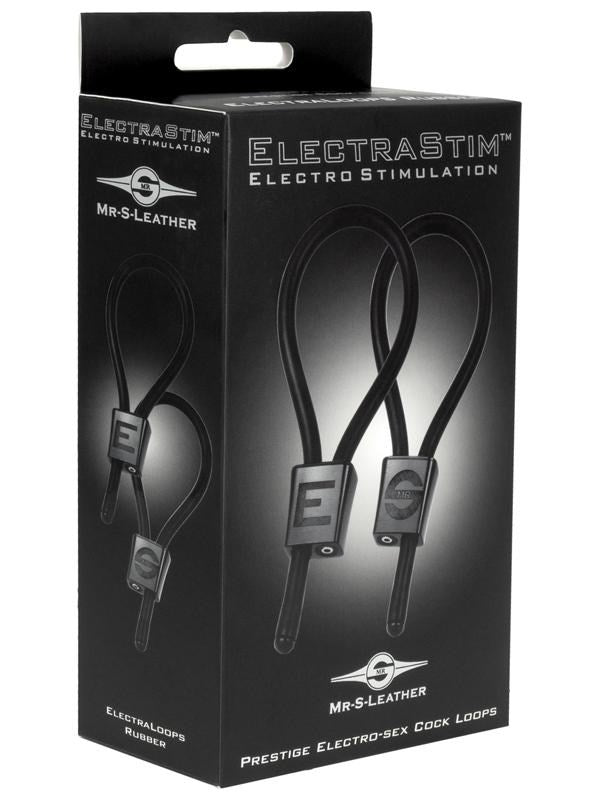 Electrastim ElectraLoops Prestige Mr S Edition Cock Ring Black Conductive Ring - - Cock Rings