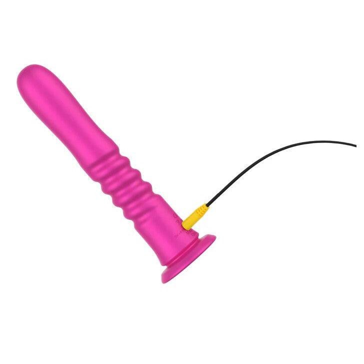 Love Honey Romp Jiggle Silicone Thrusting Vibrator - - G-Spot Vibrators