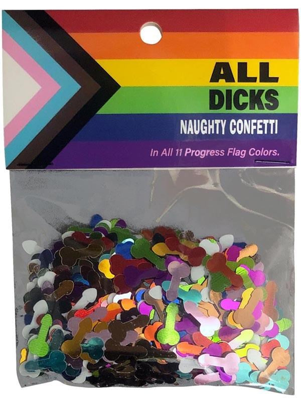 Kheper Games All Dicks Naughty Confetti - - Bachelorette and Bucks