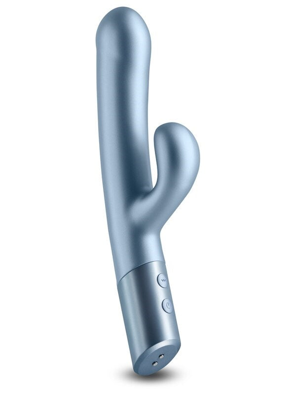 NS Novelties Royals Countess Rechargeable Rabbit Vibrator Metallic Seafoam - - Rabbit Vibrators