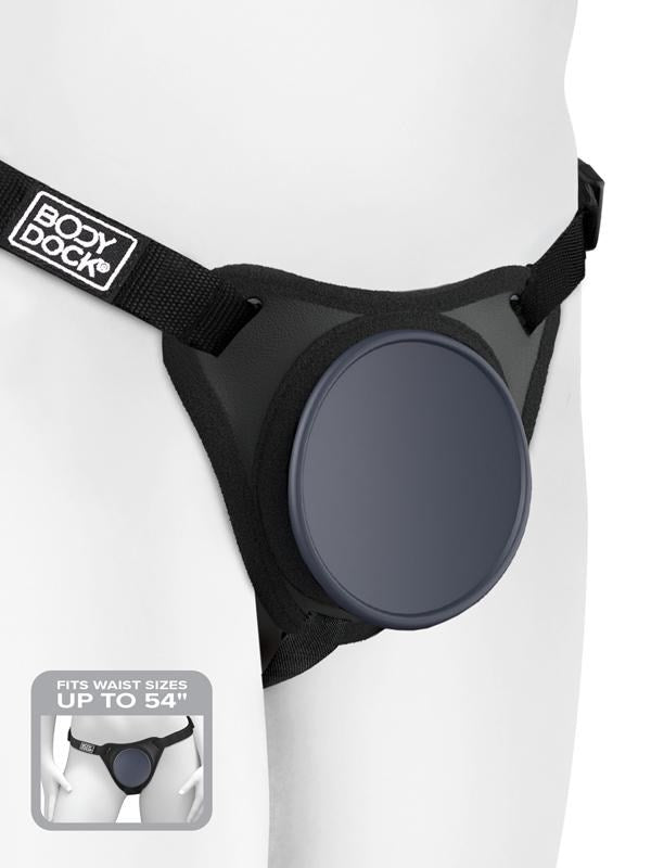 Pipedream Body Dock Elite Universal Strap On Harness with Suction Technology - - Strap On Sextoys