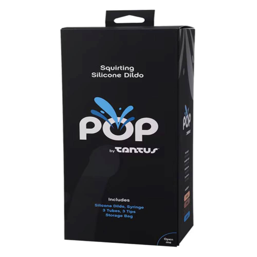Tantus POP by TANTUS Realistic Squirting Dildo with Ejaculation Simulation - - Realistic Dildos