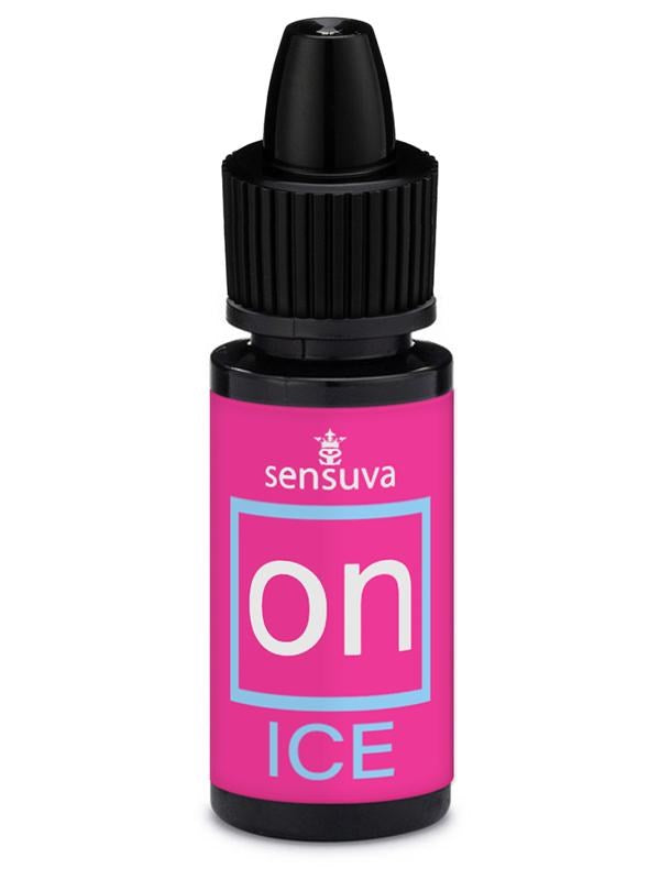 Sensuva On Ice Arousal Oil Medium Box 5ml Dual Cooling Warming Sensations - - Massage Oils and Lubricants