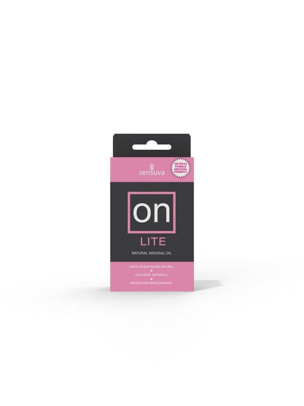 Sensuva On Lite Arousal Oil Medium Box 5ml Gentle Natural Enhancement - - Massage Oils and Lubricants