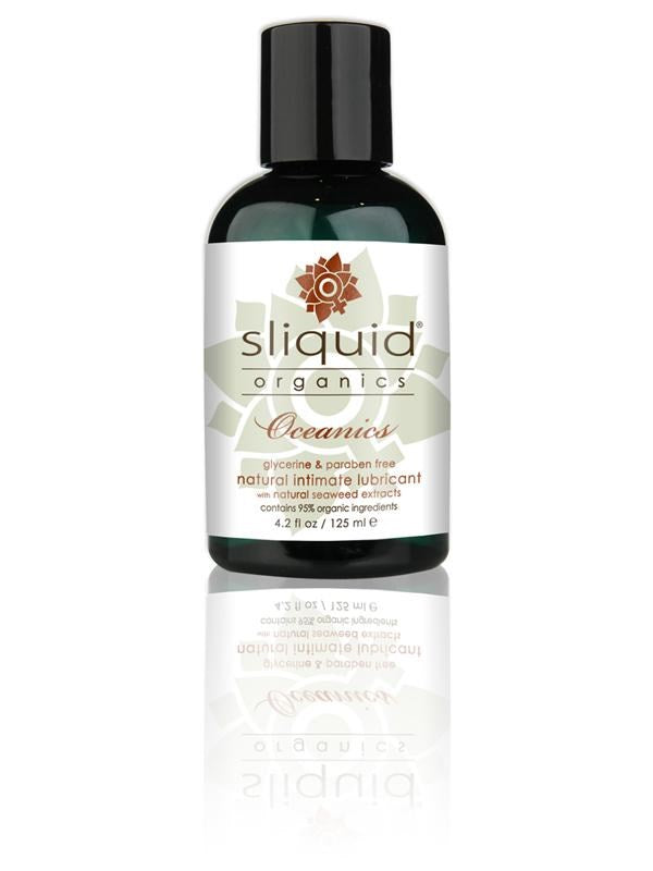 Sliquid Organics Oceanics Water Based Intimate Lubricant 4.2 Oz Seaweed Extract - - Water Based Lubes