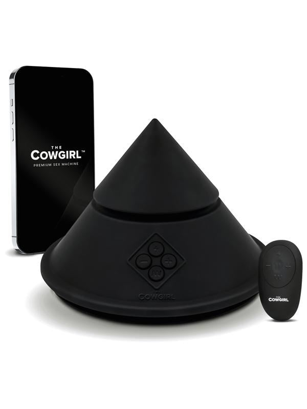 The Cowgirl Cone Portable Sex Machine with Remote Control - - Sex Machines