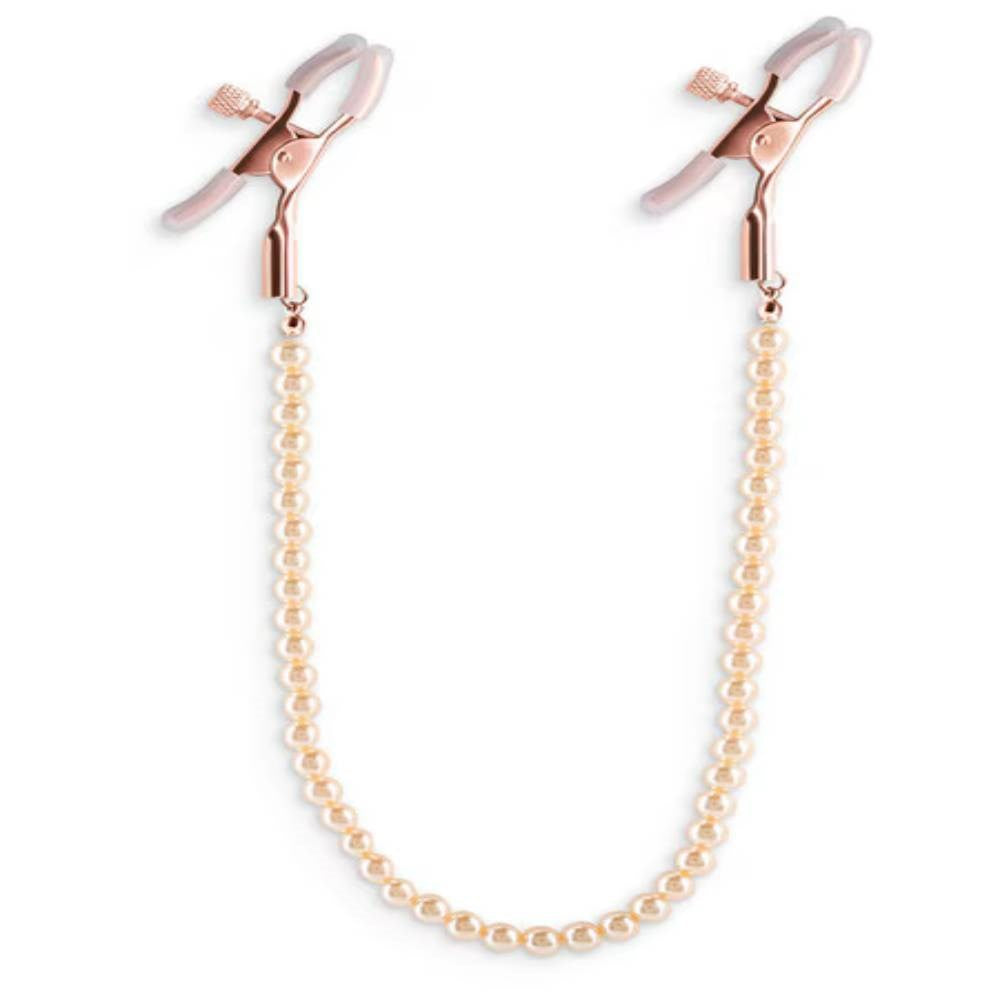 NS Novelties Bound Nipple Clamps DC1 with Adjustable Pressure Control - - Nipple and Clit Clamps