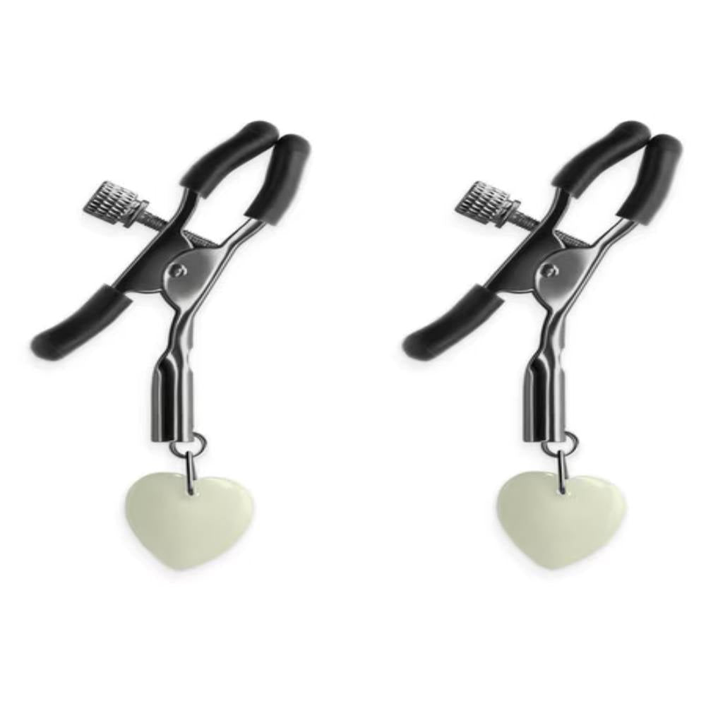 NS Novelties Bound Nipple Clamps G3 with Micro Adjustment Control - - Nipple and Clit Clamps